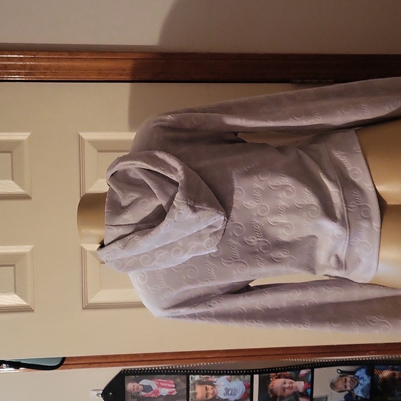 Juicy Couture zip up sweat shirt - Picture 2 of 3